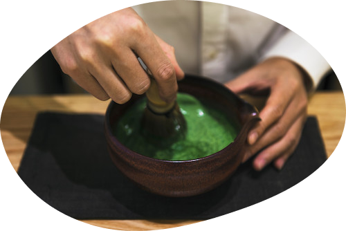 macha making image